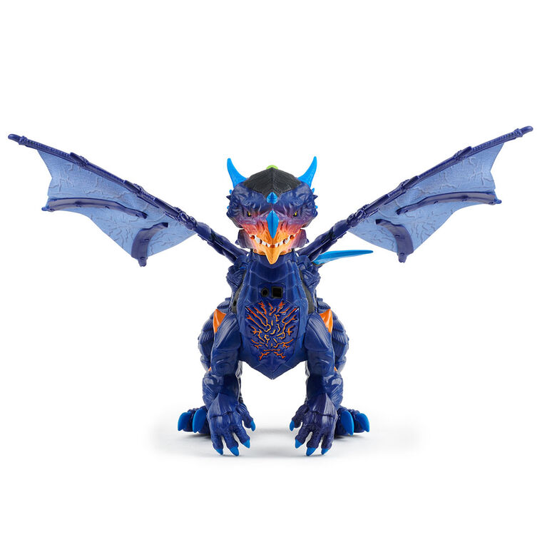 Dragon Untamed Legends - Vulcan (bleu foncé) - jouet interactif