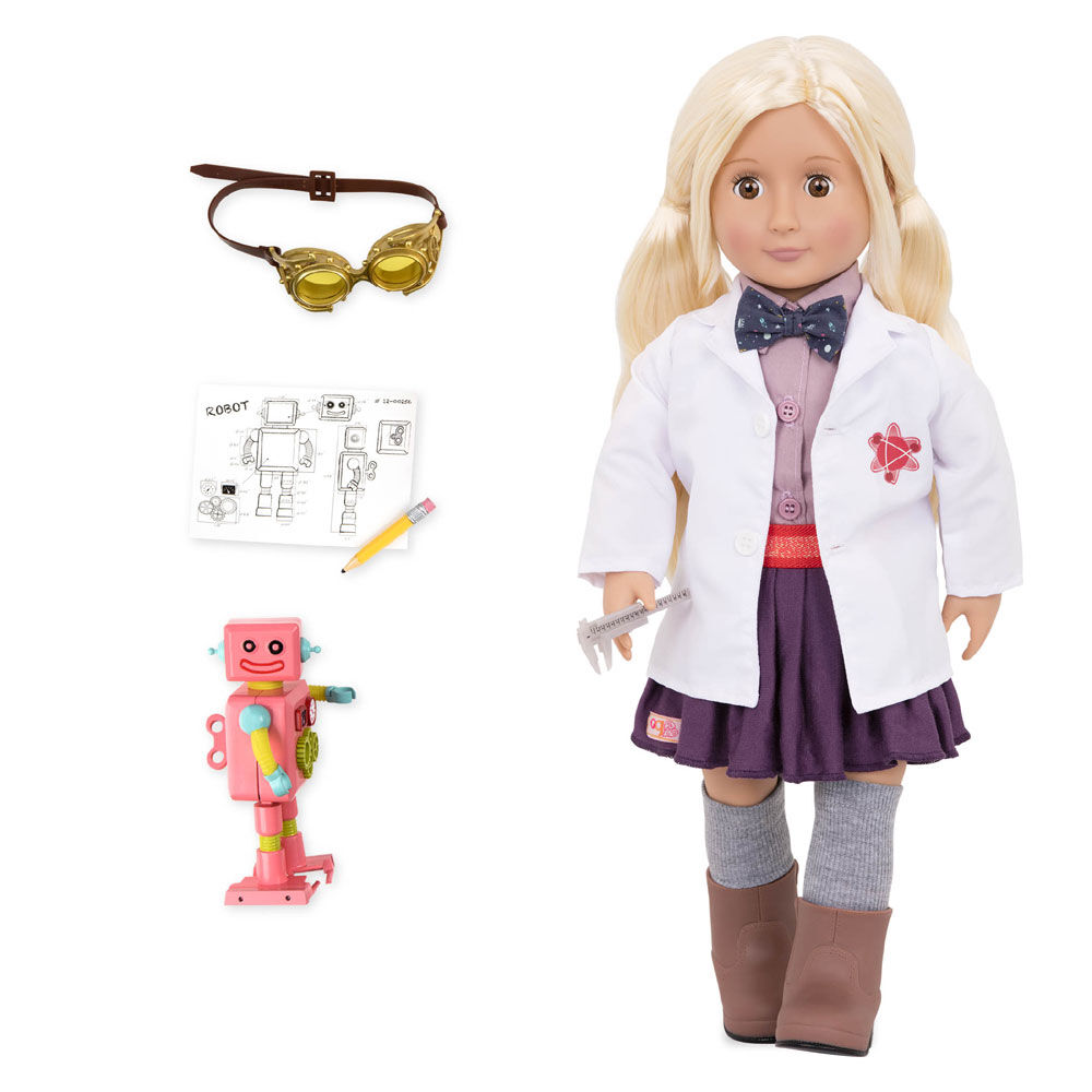 American girl sales doll science