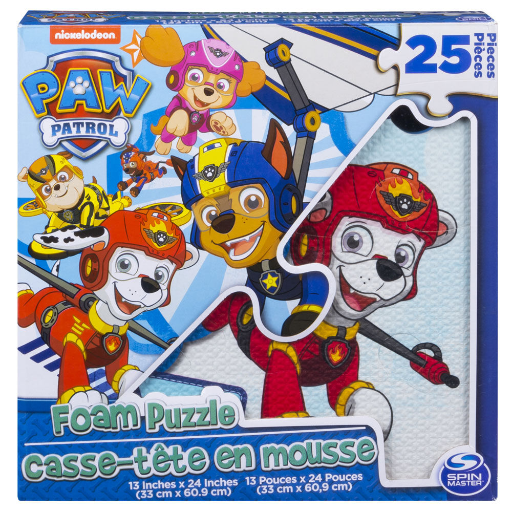 Foam puzzle sale paw patrol