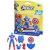 Marvel Avengers Epic Hero Series Battle Gear Captain America Action Figure