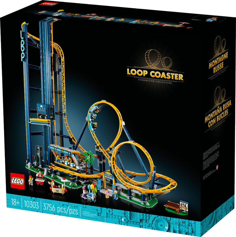 LEGO Montagne russe 10303 Ensemble de construction (3 756 pièces)