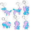 ALEX - Bubble Pop Key Chain Tye Dye - One per purchase