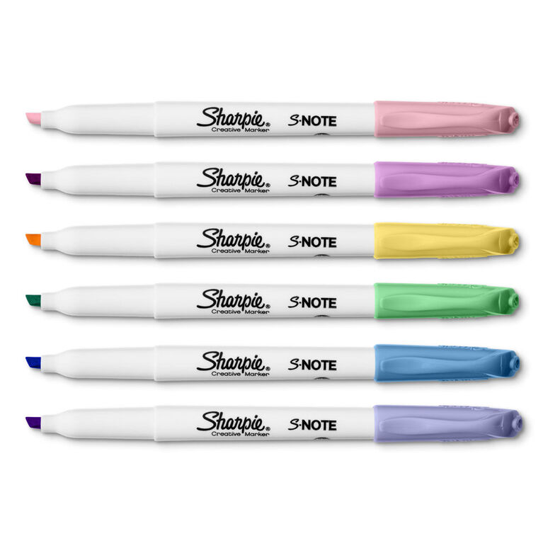 Sharpie S-Note - 6 Count