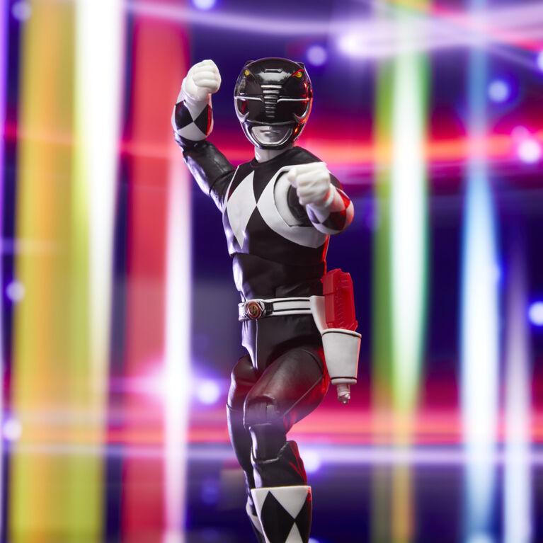 Power Rangers Lightning Collection Remastered Mighty Morphin Black Ranger 6" Action Figure