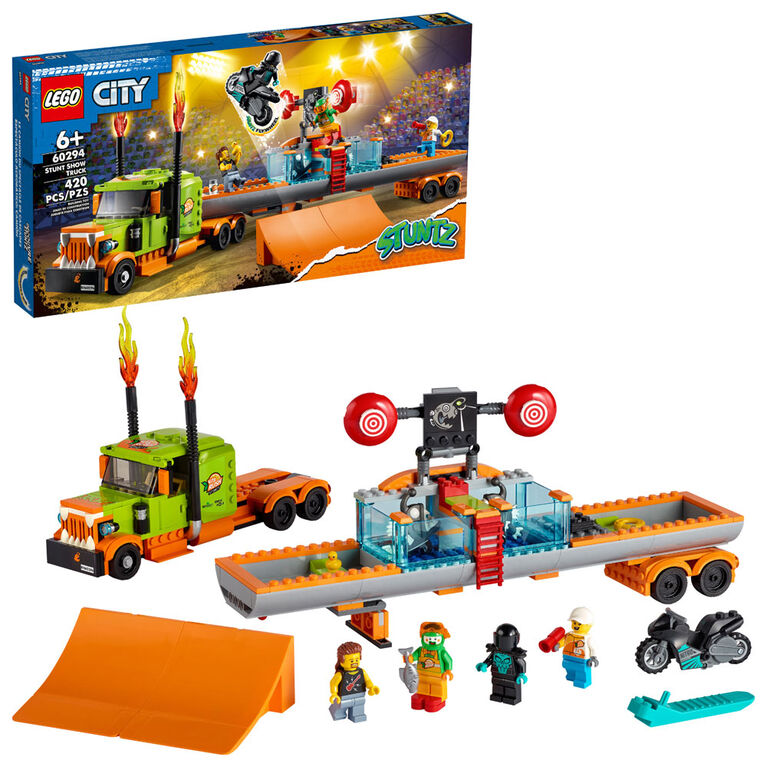 LEGO City Stuntz Stunt Show Truck 60294 (420 pieces)