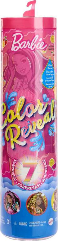 Barbie Color Reveal Série Fruits sucrés Poupées et accessoires