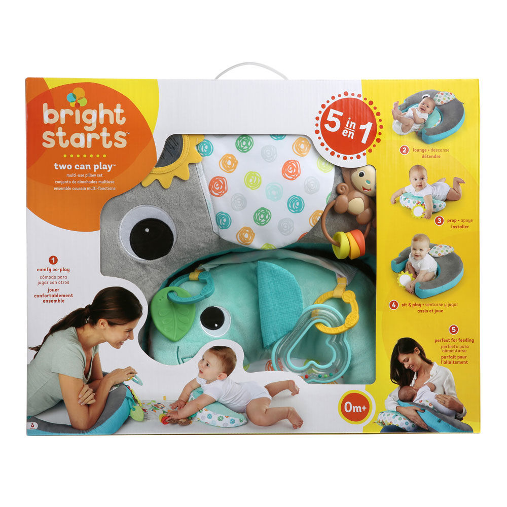 Bright Starts Two Can Play Multi Use Pillow Set