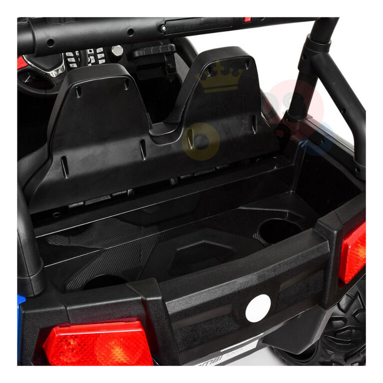 KidsVip 24V Kids & Toddlers UTV Viper 4WD Ride on car w/Remote Control - Blue - English Edition