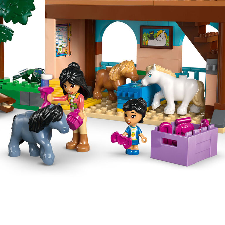 LEGO Friends Pony Ranch & Stable Pretend Play Building Toy with 3 Horse Toys for Kids, Ages 7+ - 42654