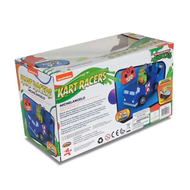 Voiture télécommandée NKOK TMNT Michaelangelo Channel Six