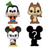 Bitty POP: Disney- Goofy 4 pack