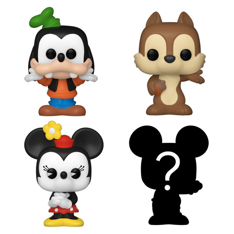 Bitty POP: Disney- Goofy 4 pack