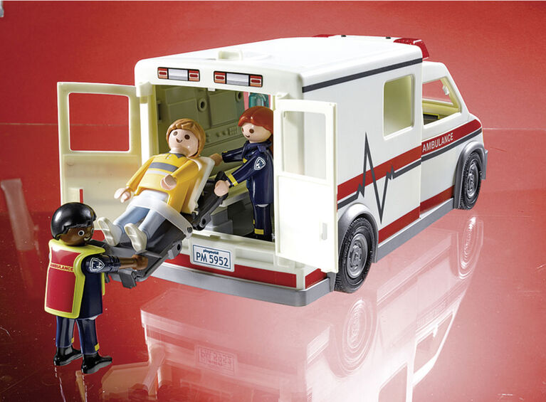 Playmobil Ambulance - les motifs peuvent varier