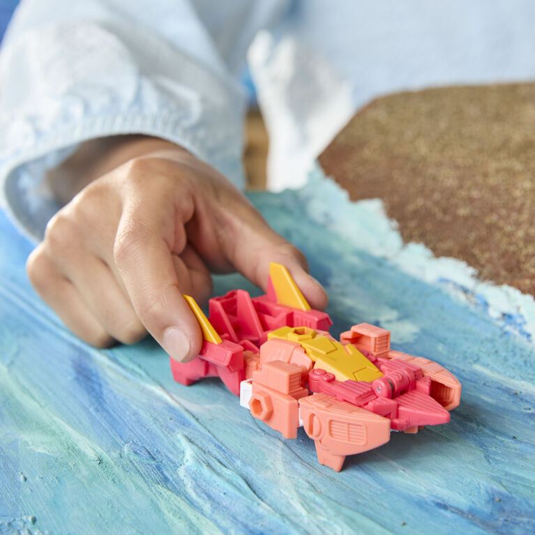 Transformers CYBERWORLD, figurine Cyber Changers Elita-1