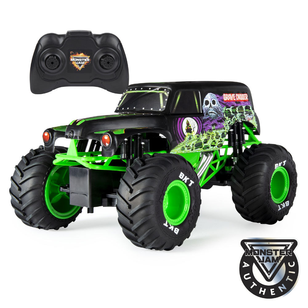 Monster Jam Official Grave Digger Remote Control Truck 1 15 Scale 2.4GHz