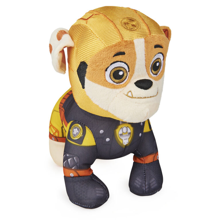 PAW Patrol, Moto Pups Rubble, Stuffed Animal Plush Toy, 8-inch