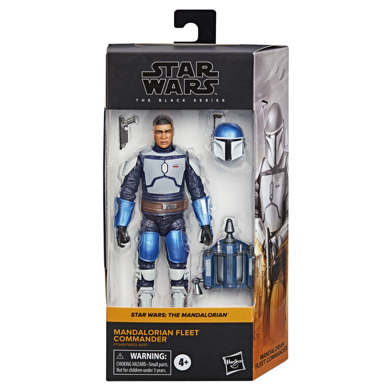 Star Wars The Black Series, figurine Mandalorian Fleet Commander de 15 cm