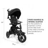 Rito Plus Folding Stroller/ Trike Black