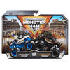Monster Jam, Official Monster Mutt Rottweiler Vs. Monster Mutt Husky Die-Cast Monster Trucks, 1:64 Scale, Kids Toys for Boys Ages 3 and up