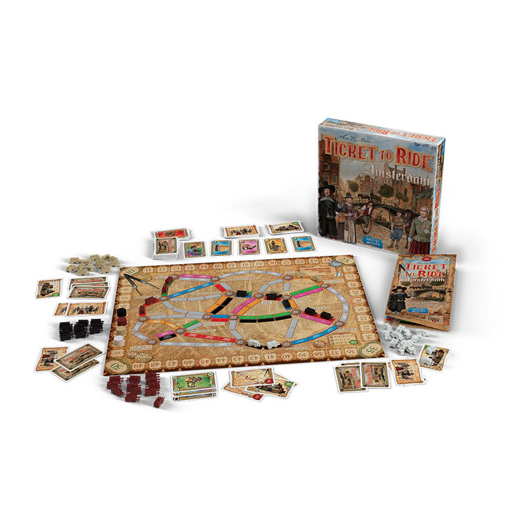 Days Of Wonder - Ticket To Ride - Express - Amsterdam - English