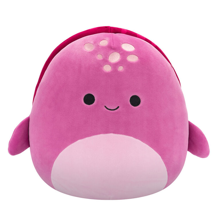 Squishmallows 12" Plush - Tudor - Maroon Leatherback Turtle