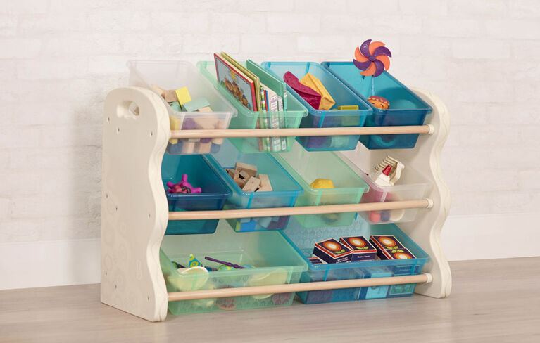 B. toys Totes Tidy Storage Organizer