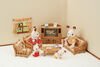 Calico Critters Ensemble de salon confortable, meubles et accessoires de maison de poupée
