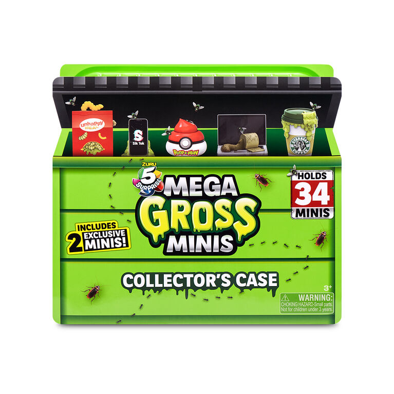 5 Surprise Mega Gross Minis Collector's Case by ZURU