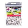 Fashion Angels - Tell Your Story Alphabet Bead Bag - LG White Cubes