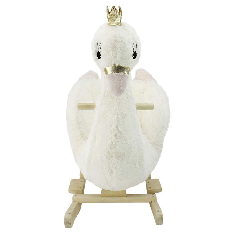 Soft Landing Joyrides Swan Character Rocker