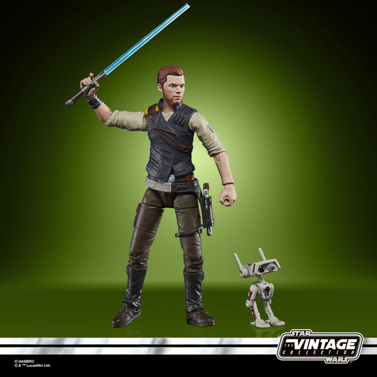 Star Wars The Vintage Collection Cal Kestis Toy, 3.75-Inch-Scale Star Wars Jedi: Survivor Action Figure