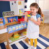 KidKraft - Prep and Deliver Deli Wooden Play Store with 25+ Accessories