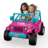 Fisher-Price Power Wheels Barbie Jeep Wrangler