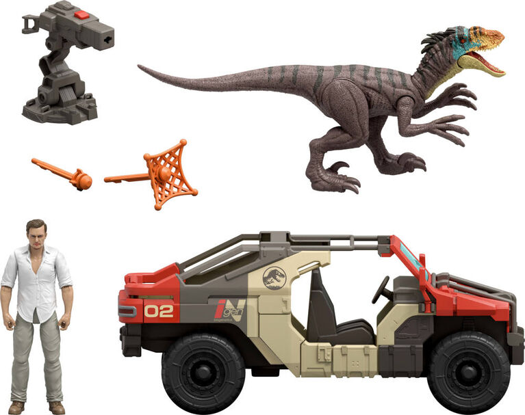 Jurassic World Rebirth Launch 'N Battle Vehicle