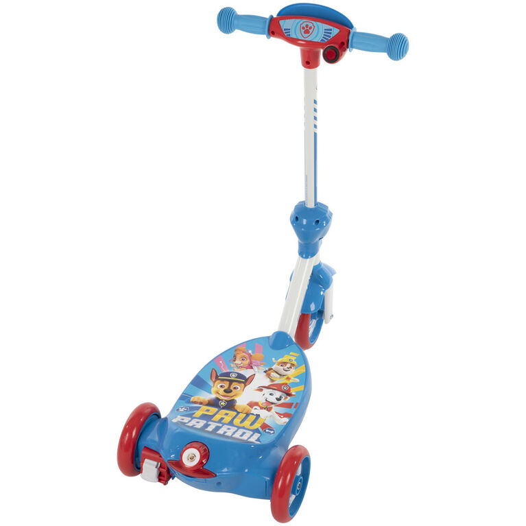 Trottinette électrique à bulles de 6V pour enfants La Pat' Patrouille Ride-On alimenté par batterie, Bleu