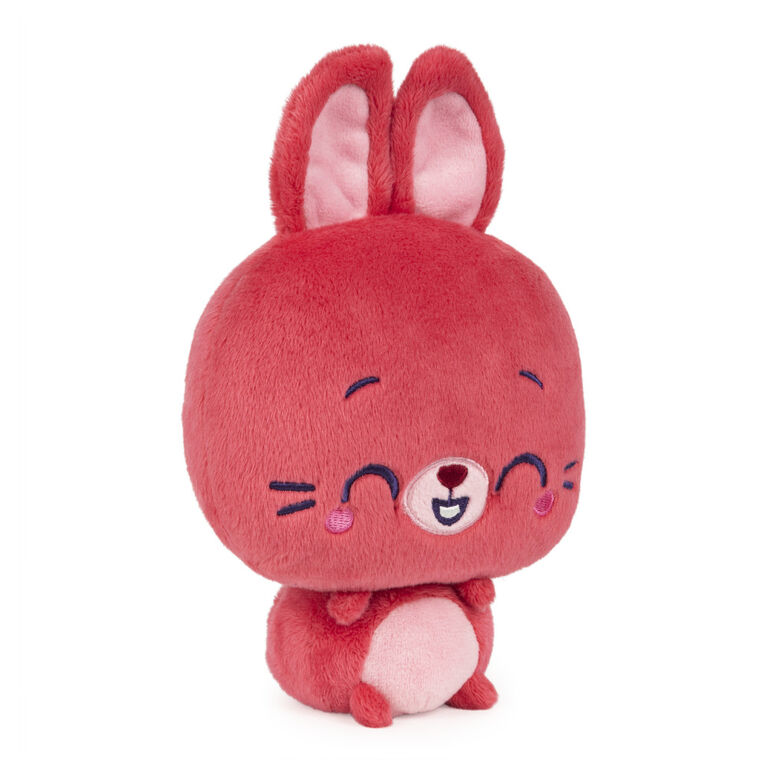 GUND Drops, Harli Hops, Animal en peluche tout doux et expressif premium, rose, 15,2 cm