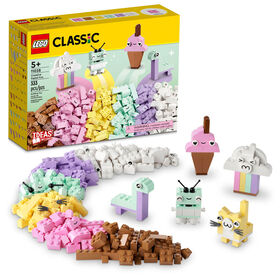 LEGO Classic Creative Pastel Fun 11028 Building Toy Set (333 Pieces)