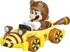Mario Kart Tanooki Mario Bumble V Karts Hot Wheels 1:64 Die-Cast Car