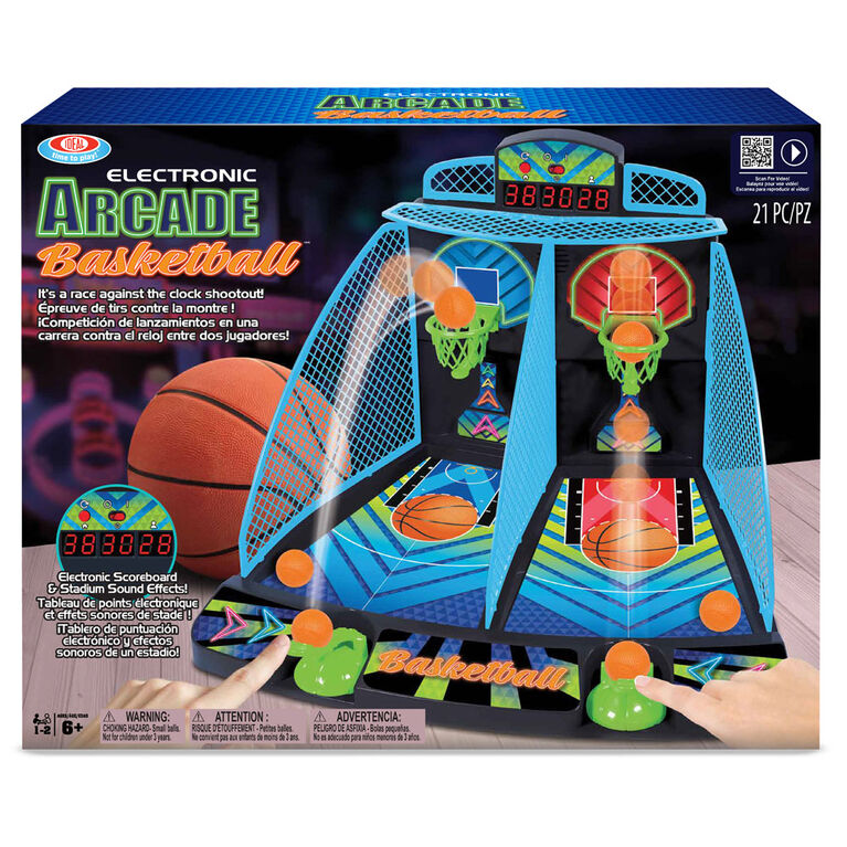 Ideal Games - Jeu electronique de basket-ball d'arcade (néon