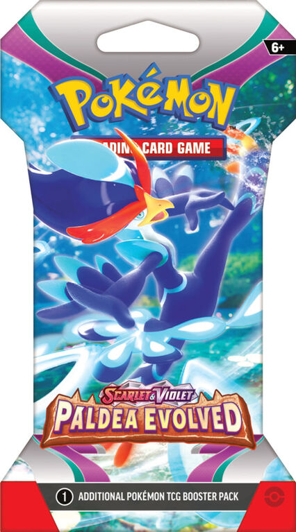 Booster et protège-cartes Pokémon Écarlate et Violet Évolutions à Paldea