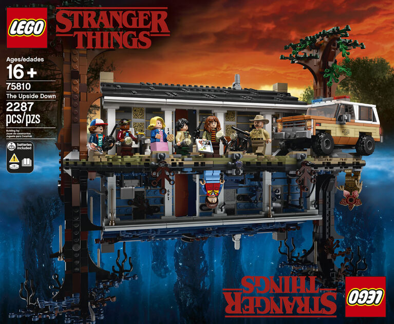 LEGO Stranger Things La maison dans le monde à l'envers 75810 (2287 pièces)