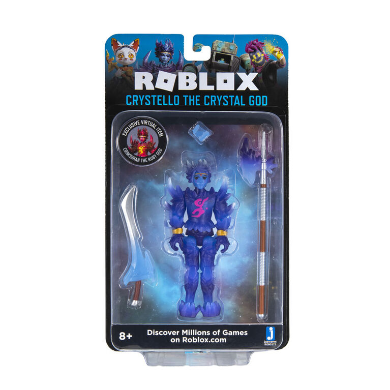 Roblox Crystello the Crystal God Action Figure - English Edition
