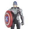 Marvel Avengers : Phase finale - Figurine Captain America de 15 cm avec costume d'équipe.