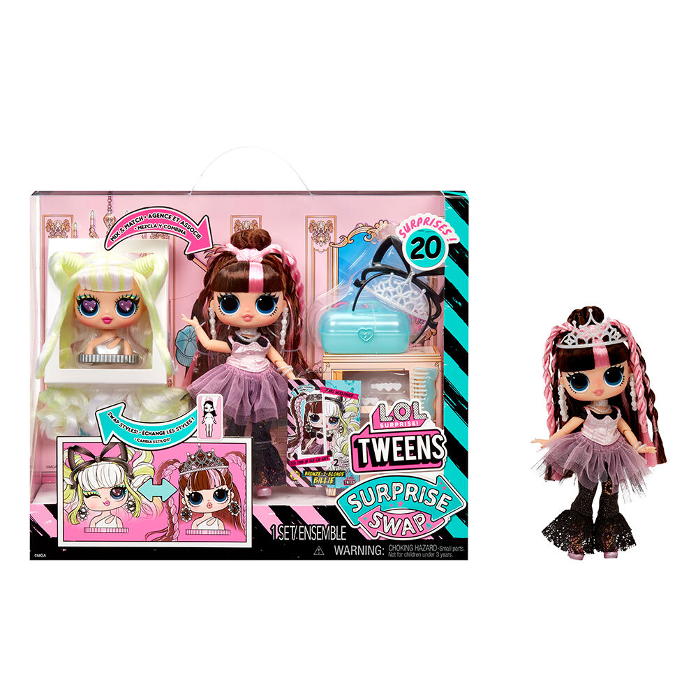 LOL Surprise Tweens Surprise Swap Bronze 2 Blonde Billie Fashion Doll