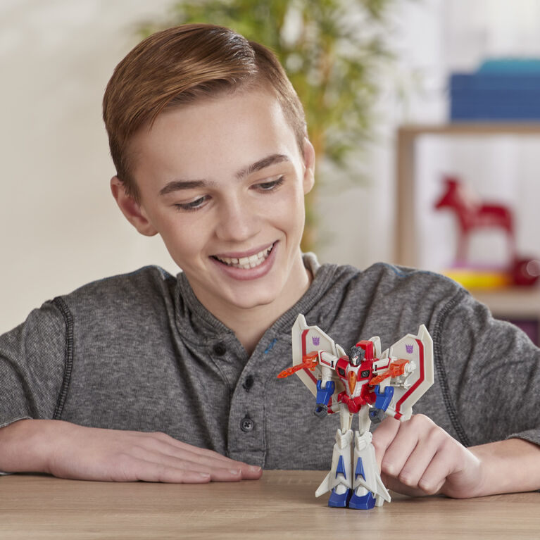 Transformers Bumblebee Cyberverse Adventures, figurine Action Attackers Starscream