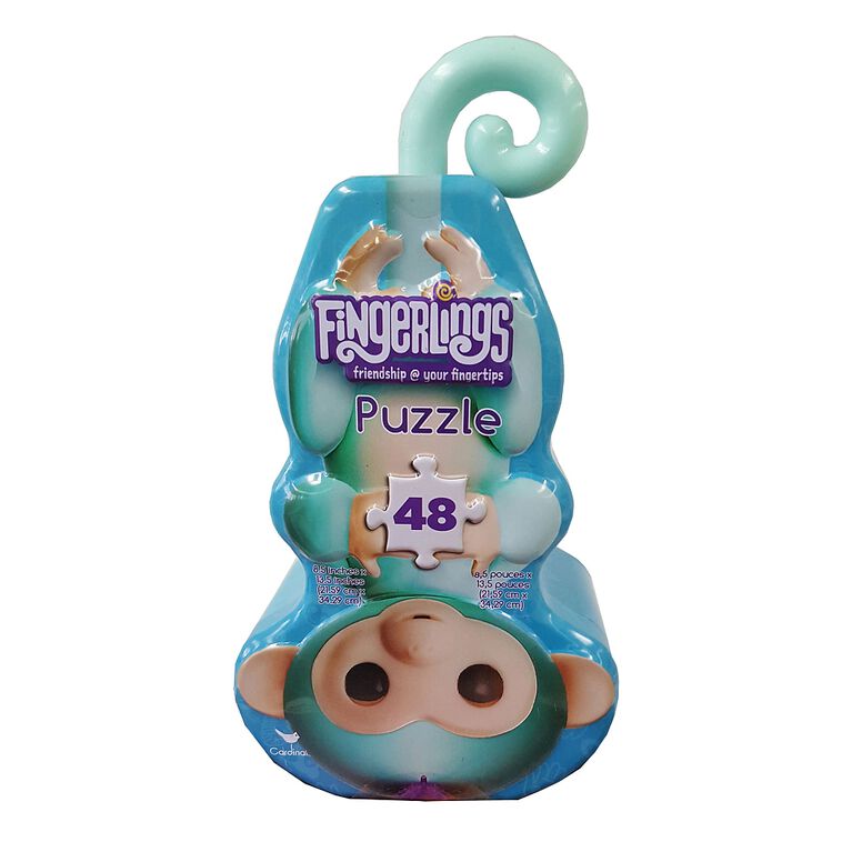 Fingerlings - Puzzle de 48 pièces dans une boîte en métal.