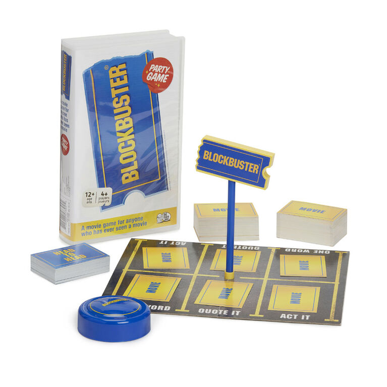 The Blockbuster Game: A Movie Party Game for the Whole Family ...