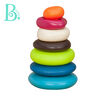 B. toys, Skipping Stones, Stacking Rings Toy