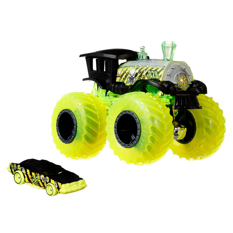 Camion Monster Trucks ​Hot Wheels, v&eacute;hicule &agrave; l'&eacute;chelle&nbsp;1:64
