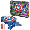 Marvel Avengers Mech Strike Monster NERF, Bouclier lance-projectile Captain America